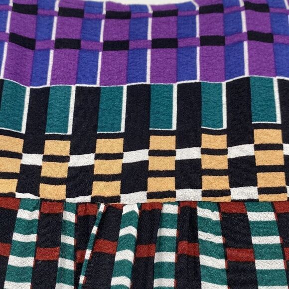 Anthropologie MAEVE Gianna Tunic Dress Long Sleeve printed Multi‎ size 0 - Picture 10 of 16